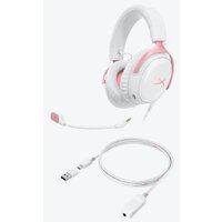 Наушники HyperX Cloud III (белый/розовый) - Превью изображения №7 — Интернет-магазин Time-Shop