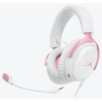 Наушники HyperX Cloud III (белый/розовый) - Превью изображения №4 — Интернет-магазин Time-Shop