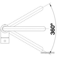 Смеситель Blanco Mili (черный) - Превью изображения №3 — Интернет-магазин Time-Shop