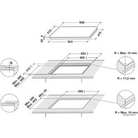 Варочная панель Whirlpool WF S2765 NE/IXL - Превью изображения №3 — Интернет-магазин Time-Shop