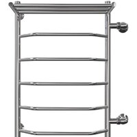 Полотенцесушитель Granula Трапеция, с полочкой боковое подключение правое 50х80 см - Превью изображения №2 — Интернет-магазин Time-Shop