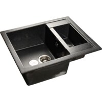 Кухонная мойка GranFest GF-Q610K (черный) - Превью изображения №1 — Интернет-магазин Time-Shop