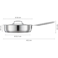 Сотейник Fiskars All Steel 1064746 - Превью изображения №11 — Интернет-магазин Time-Shop