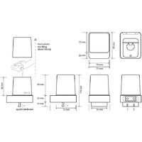 Дозатор для жидкого мыла Bemeta Nero 139309310 - Превью изображения №2 — Интернет-магазин Time-Shop