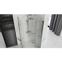 Душевая дверь Rea Fold Modul 80 N2 (хром/прозрачное стекло) - Превью изображения №6 — Интернет-магазин Time-Shop