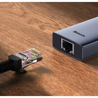 Док-станция Baseus Flite Series 6-Port Hub Docking Station B00052807813-00 - Превью изображения №4 — Интернет-магазин Time-Shop