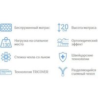 Матрас Elmax Матильда 140x195 - Превью изображения №5 — Интернет-магазин Time-Shop