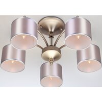 Припотолочная люстра Евросвет 60080/5 (никель) - Превью изображения №4 — Интернет-магазин Time-Shop