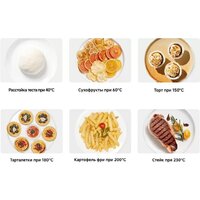 Аэрогриль (аэрофритюрница) Xiaomi Smart Double Stack Air Fryer 12L MAF-DS1201 (черный) - Превью изображения №9 — Интернет-магазин Time-Shop