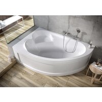 Ванна Cersanit Kaliope 153x100 R 63442 (с ножками, экраном и сифоном Prime черный) - Превью изображения №5 — Интернет-магазин Time-Shop