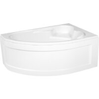Ванна Cersanit Kaliope 153x100 R 63442 (с ножками, экраном и сифоном Prime черный) - Превью изображения №2 — Интернет-магазин Time-Shop