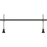 Ванна Cersanit Kaliope 153x100 R 63442 (с ножками, экраном и сифоном Prime черный) - Превью изображения №7 — Интернет-магазин Time-Shop