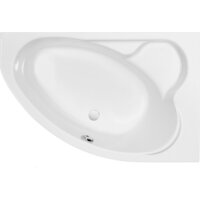 Cersanit Kaliope 153x100 R 63442 (с ножками, экраном и сифоном Prime черный)