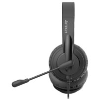 Наушники A4Tech HU-10 (черный) - Превью изображения №2 — Интернет-магазин Time-Shop