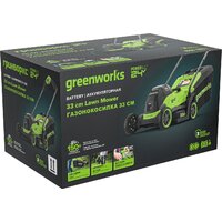 Газонокосилка Greenworks GD24LM331K2 2520607UA (с 1-им АКБ) - Превью изображения №11 — Интернет-магазин Time-Shop