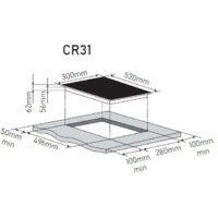 Варочная панель ZorG CR31 black - Превью изображения №2 — Интернет-магазин Time-Shop