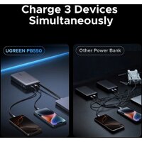 Внешний аккумулятор Ugreen PB550 20000mAh (серый, китайская версия) - Превью изображения №5 — Интернет-магазин Time-Shop