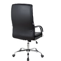 Офисное кресло King Style SHL-10 Sway PU Chrome (черный) - Превью изображения №4 — Интернет-магазин Time-Shop