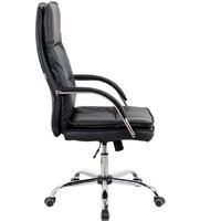 Офисное кресло King Style SHL-10 Sway PU Chrome (черный) - Превью изображения №3 — Интернет-магазин Time-Shop