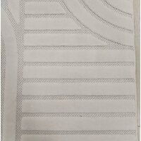 Ковер для жилой комнаты Radjab Carpet Сканди Сизаль Прямоугольник 10946A 12200RK (2x2.9, Krem/Krem) - Превью изображения №5 — Интернет-магазин Time-Shop