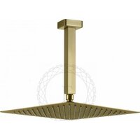 Душевая система  Filarete Waterfall FL1012 (матовое золото) - Превью изображения №7 — Интернет-магазин Time-Shop