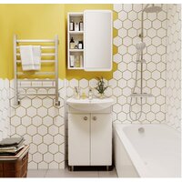 Runo Тумба под умывальник Капри 55 (напольная)