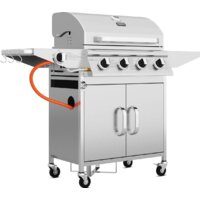 Газовый гриль для дачи Koler Relish v2 (серебристый) - Превью изображения №3 — Интернет-магазин Time-Shop