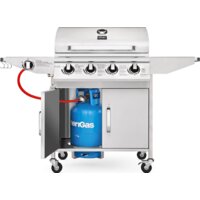 Газовый гриль для дачи Koler Relish v2 (серебристый) - Превью изображения №2 — Интернет-магазин Time-Shop