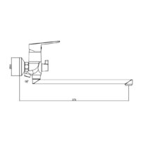 Смеситель Gross Aqua Dyno 7121285MB-35F - Превью изображения №2 — Интернет-магазин Time-Shop