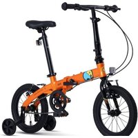 Детский велосипед Maxiscoo S007 Стандарт 2024 (оранжевый) - Превью изображения №3 — Интернет-магазин Time-Shop