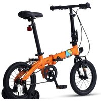 Детский велосипед Maxiscoo S007 Стандарт 2024 (оранжевый) - Превью изображения №4 — Интернет-магазин Time-Shop