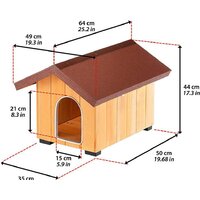 Будка Ferplast Domus Mini 87000000 - Превью изображения №6 — Интернет-магазин Time-Shop