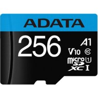 Карта памяти ADATA Premier AUSDX256GUICL10A1-RA1 microSDXC 256GB (с адаптером) - Превью изображения №3 — Интернет-магазин Time-Shop