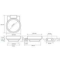 Мыльница Bemeta Galla 108108020 - Превью изображения №2 — Интернет-магазин Time-Shop
