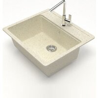 Кухонная мойка Teymi Helmi 57x50 T120108 (бежевый матовый) - Превью изображения №2 — Интернет-магазин Time-Shop