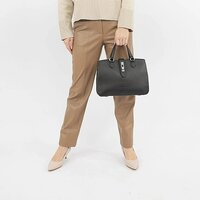 Женская сумка Francesco Molinary 513-16559-037-BLK (черный) - Превью изображения №6 — Интернет-магазин Time-Shop