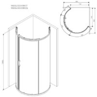 Душевой уголок AM.PM Like W83UG-333-095CG - Превью изображения №13 — Интернет-магазин Time-Shop