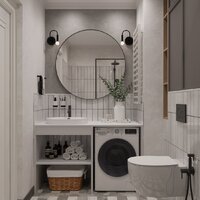 ЗОВ Тумба под умывальник Стамбул Премиум 130 S130LWP0LWPWMC2BCL