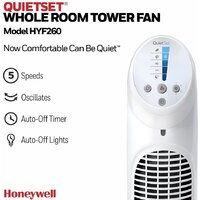Колонный вентилятор Honeywell HYF260E - Превью изображения №2 — Интернет-магазин Time-Shop