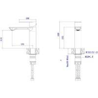 Смеситель AV Engineering AVLES1-BW1 - Превью изображения №2 — Интернет-магазин Time-Shop