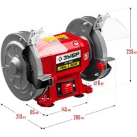 Заточный станок Зубр Мастер СТ-150 - Превью изображения №2 — Интернет-магазин Time-Shop