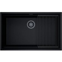 Кухонная мойка Globalo Miralio 80.1 Black/BL Mat - Превью изображения №3 — Интернет-магазин Time-Shop