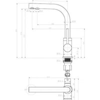 Смеситель Paulmark Essen Es213011-308 (черный) - Превью изображения №2 — Интернет-магазин Time-Shop