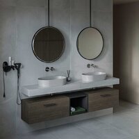 Умывальник Керамин Арена 55 ФС (серый, матовый) - Превью изображения №3 — Интернет-магазин Time-Shop