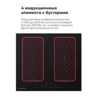 Варочная панель MAUNFELD EVI.594-FL2-BK - Превью изображения №17 — Интернет-магазин Time-Shop