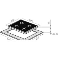 Варочная панель MAUNFELD EVI.594-FL2-BK - Превью изображения №11 — Интернет-магазин Time-Shop