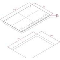 Варочная панель TEKA IZF 88700 MST (черный) - Превью изображения №7 — Интернет-магазин Time-Shop