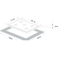 Варочная панель Korting HG 697 CTX - Превью изображения №2 — Интернет-магазин Time-Shop