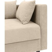 Тахта Krones Эллада (велюр, бежевый) - Превью изображения №3 — Интернет-магазин Time-Shop