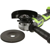 Угловая шлифмашина Greenworks GD24AG 3200207CUG (с 1-м АКБ) - Превью изображения №3 — Интернет-магазин Time-Shop